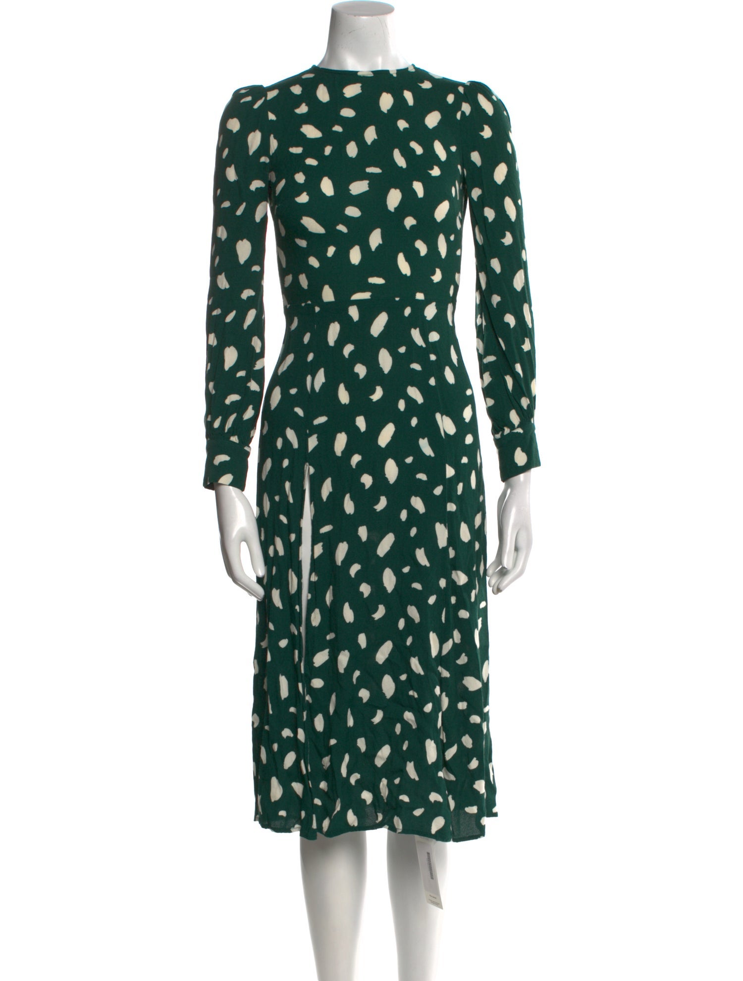 Reformation Printed Midi Length Dress