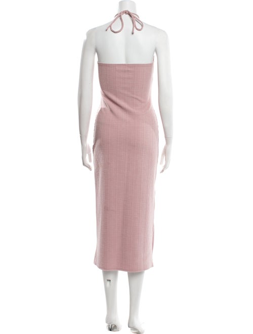 Reformation Halterneck Midi Length Dress