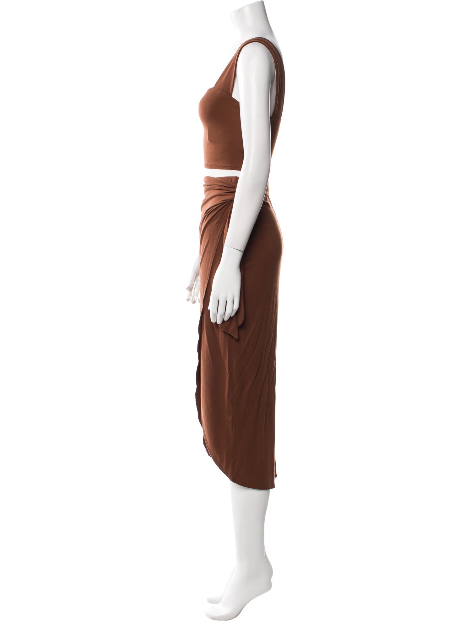 Reformation Bow Accents Skirt Set