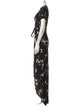 Reformation Floral Print Long Dress