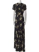 Reformation Floral Print Long Dress