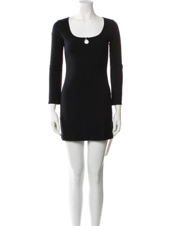 Reformation Scoop Neck Mini Dress