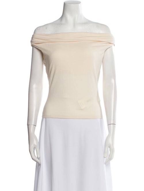 Reformation Off-The-Shoulder Short Sleeve Top