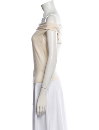 Reformation Off-The-Shoulder Short Sleeve Top