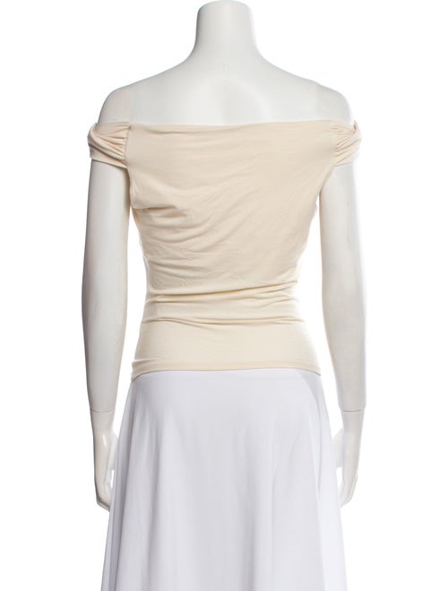 Reformation Off-The-Shoulder Short Sleeve Top