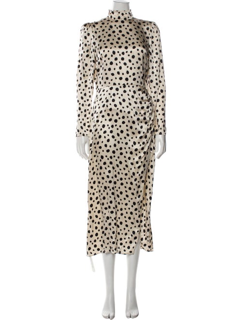 Reformation Silk Long Dress