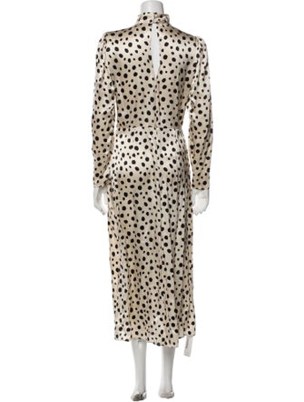 Reformation Silk Long Dress