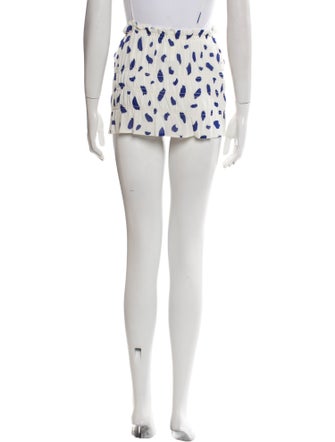 Reformation Printed Mini Skirt