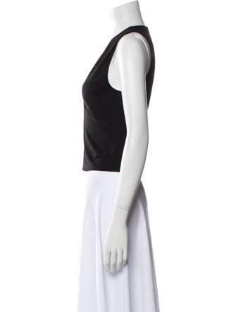 Reformation V-Neck Sleeveless Crop Top