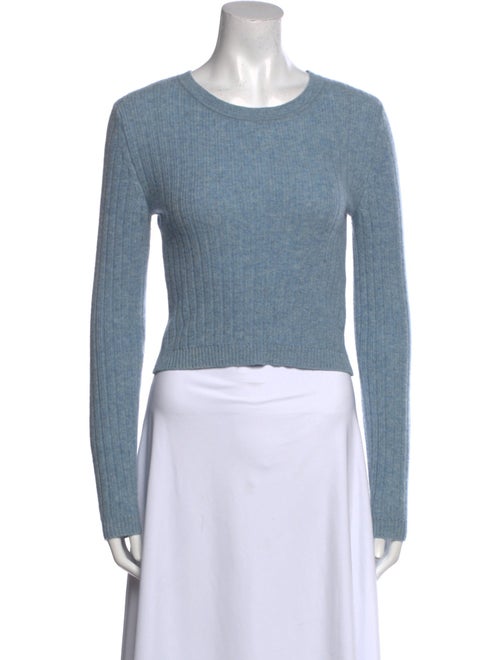 Reformation Cashmere Scoop Neck Crop Top