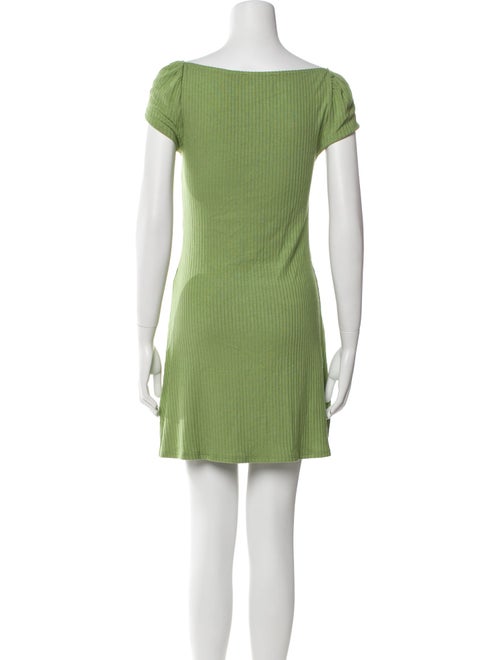 Reformation Square Neckline Mini Dress