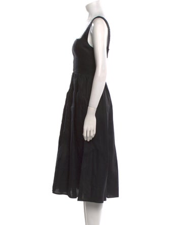 Reformation Linen Midi Length Dress