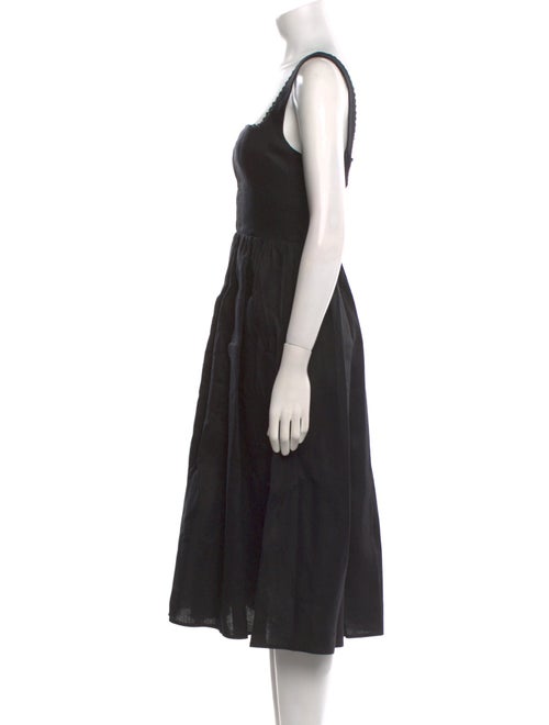 Reformation Linen Midi Length Dress