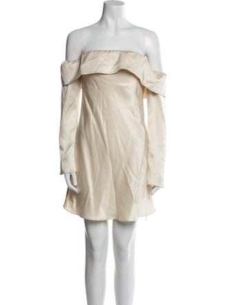 Reformation Strapless Mini Dress