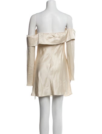 Reformation Strapless Mini Dress