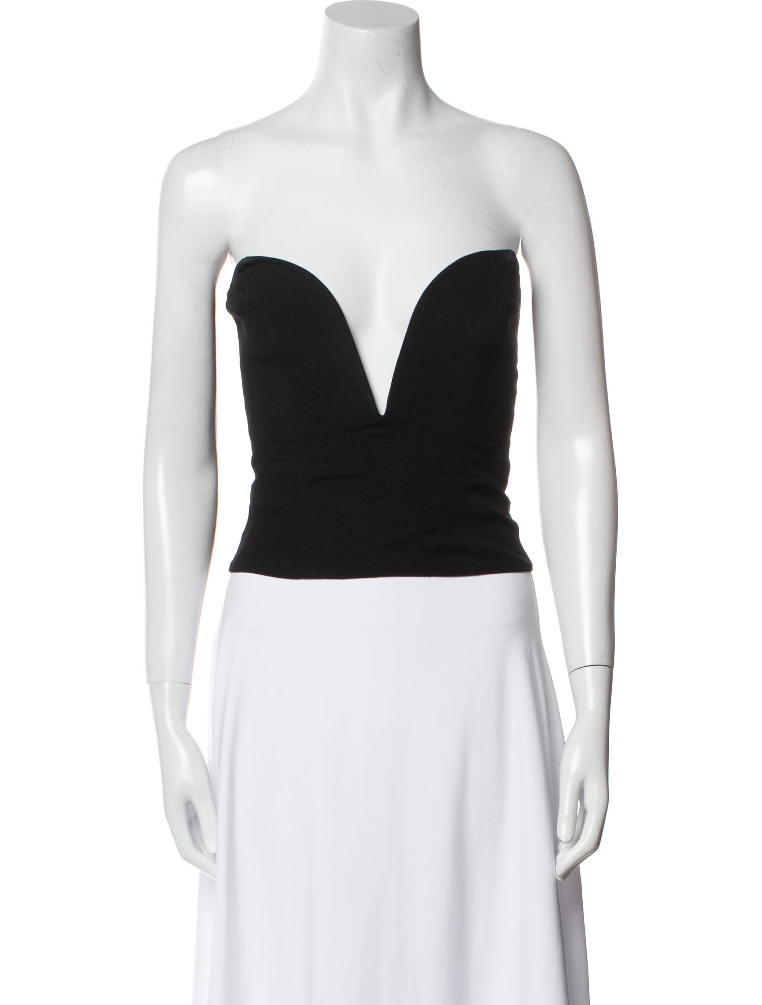 Reformation Strapless Crop Top