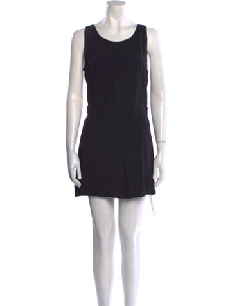 Reformation Scoop Neck Mini Dress