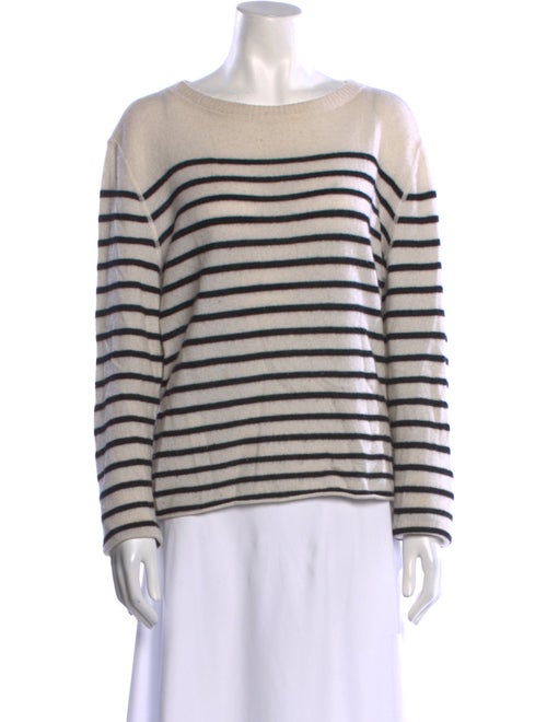Reformation Cashmere Striped Sweatshirt