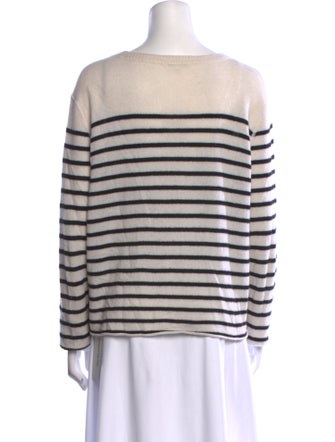 Reformation Cashmere Striped Sweatshirt