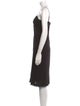 Reformation V-Neck Knee-Length Dress