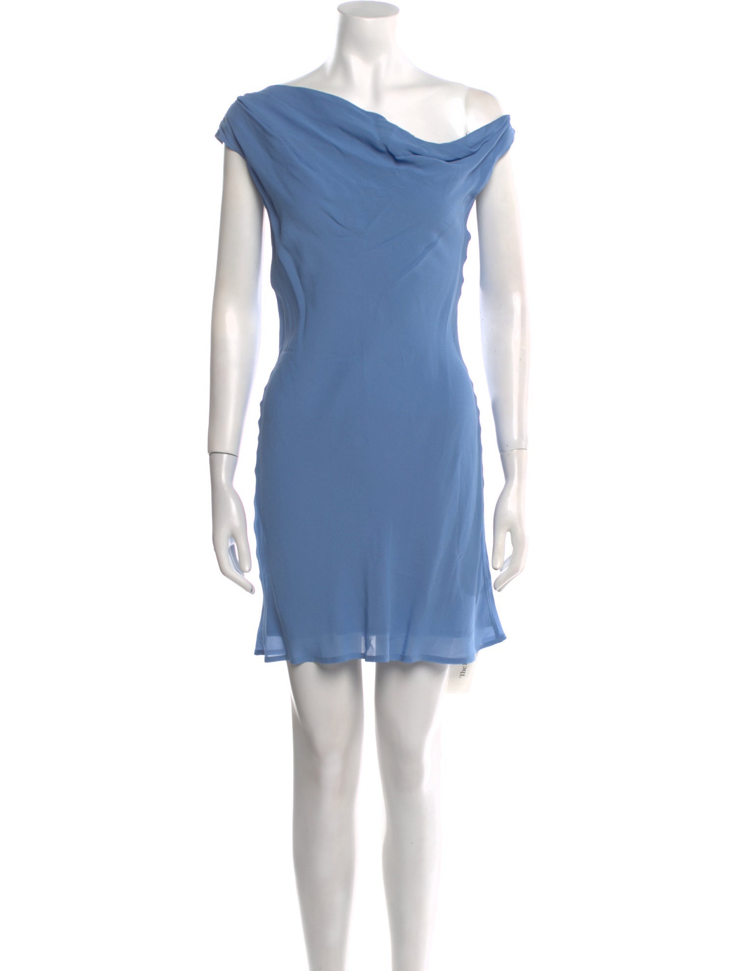 Reformation Cowl Neck Mini Dress