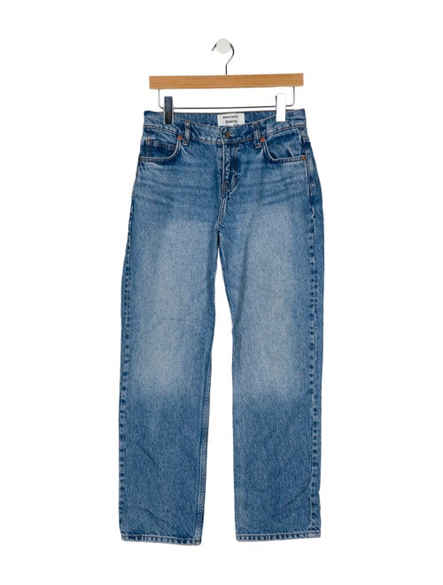 Reformation Mid-Rise Straight Leg Jeans