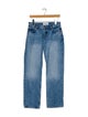 Reformation Mid-Rise Straight Leg Jeans