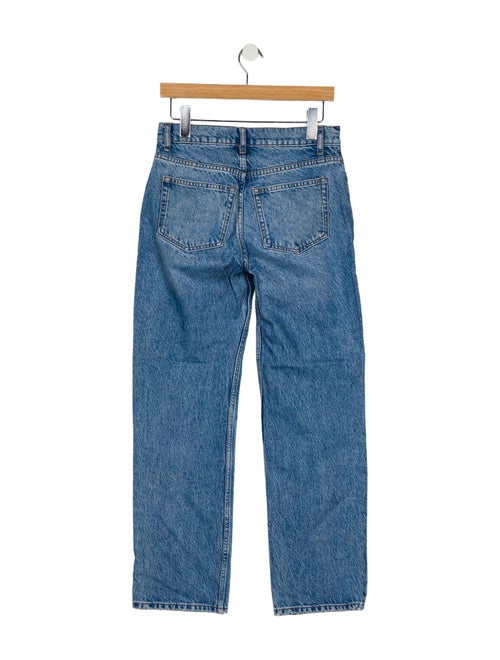 Reformation Mid-Rise Straight Leg Jeans