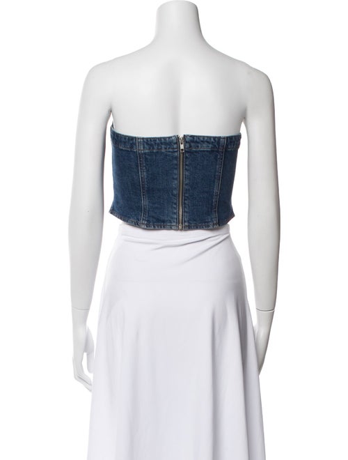 Reformation Strapless Crop Top