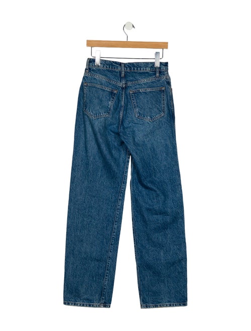 Reformation Mid-Rise Straight Leg Jeans