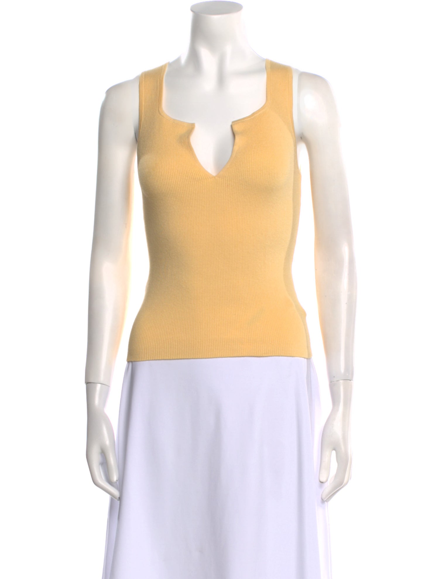 Reformation V-Neck Sleeveless Top