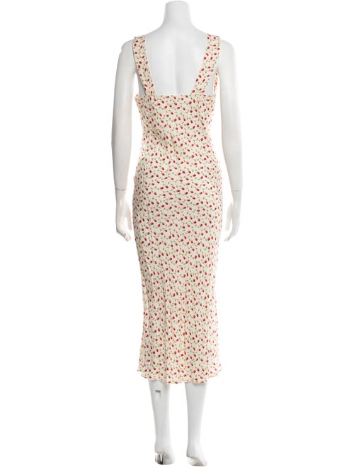 Reformation Printed Long Dress