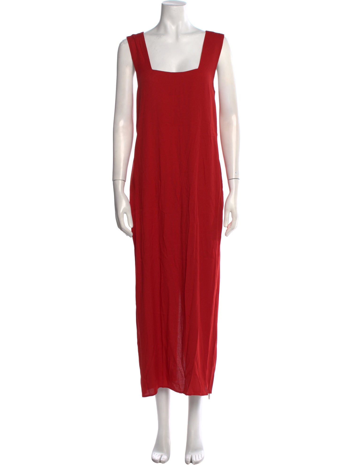 Reformation Square Neckline Long Dress