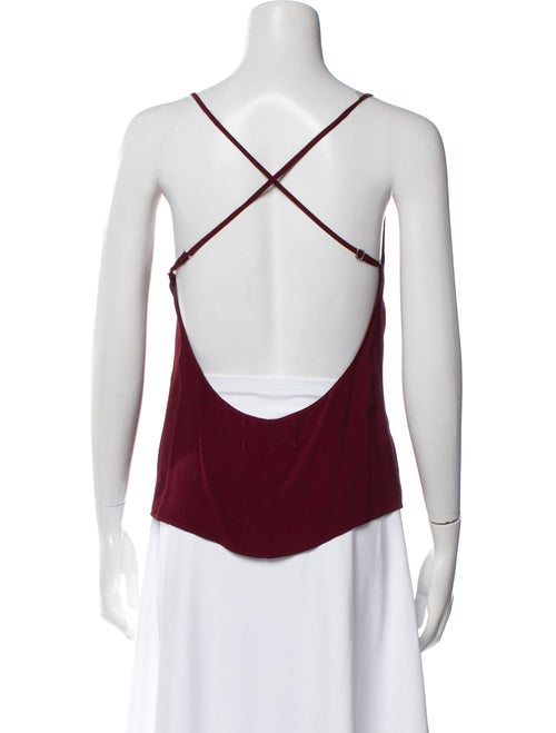 Reformation Silk Scoop Neck Top