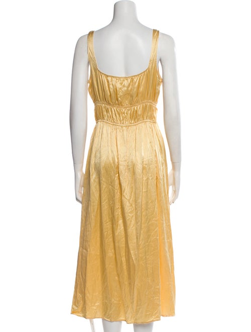 Reformation Silk Midi Length Dress