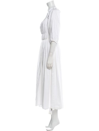 Reformation Square Neckline Long Dress