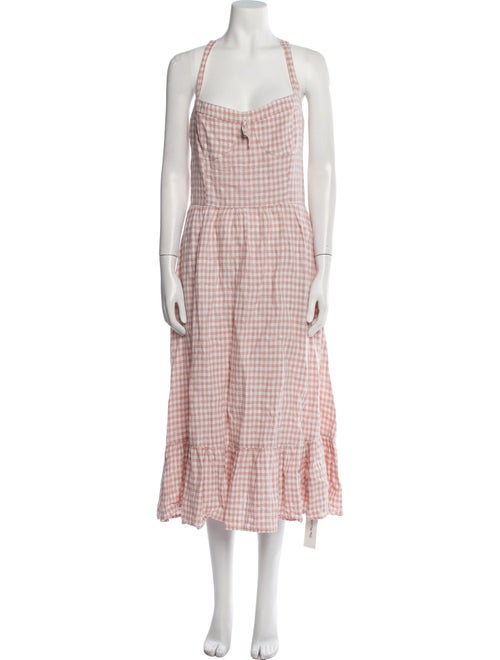 Reformation Linen Long Dress