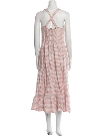 Reformation Linen Long Dress