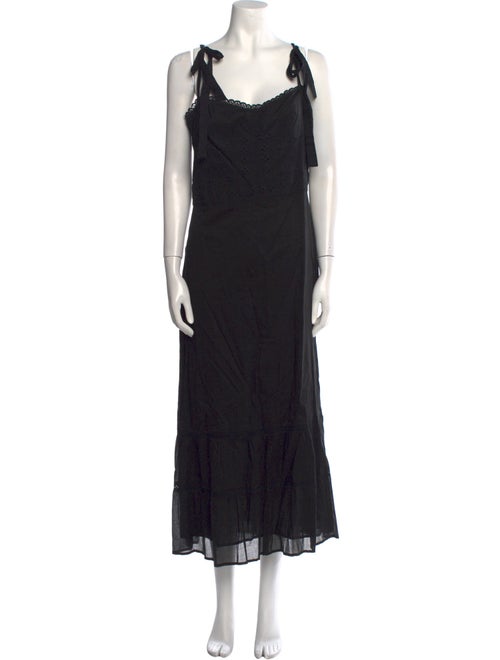 Reformation Cowl Neck Long Dress