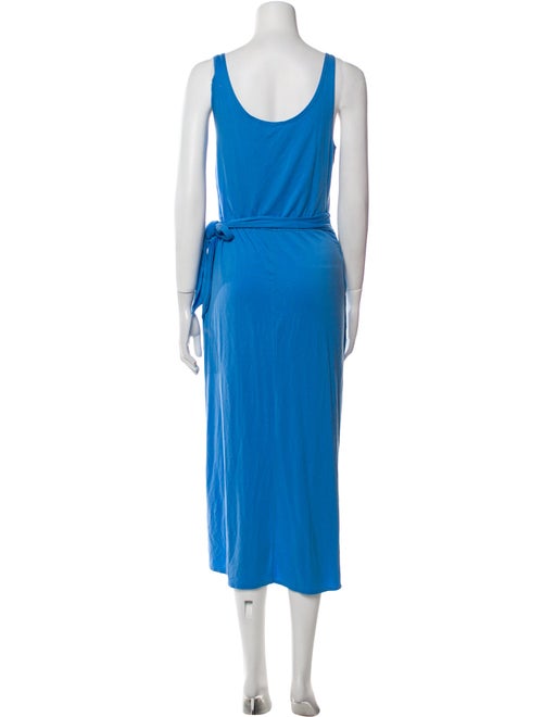 Reformation Scoop Neck Midi Length Dress