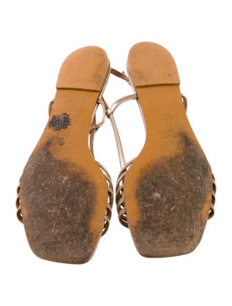 Reformation Leather Slingback Sandals