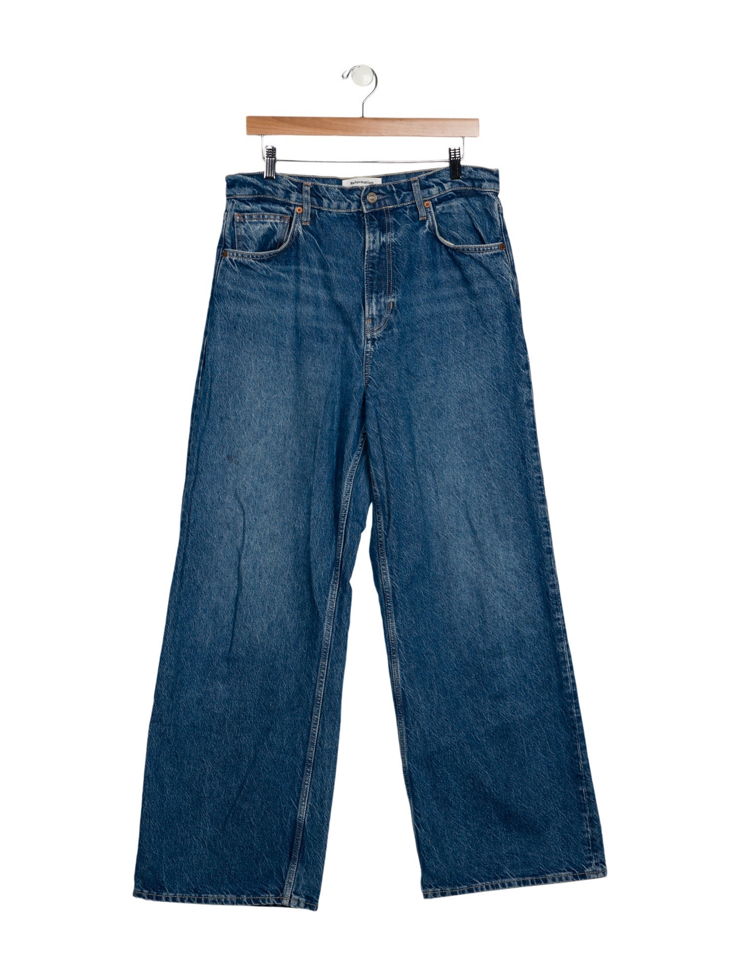 Reformation High-Rise Wide Leg Jeans