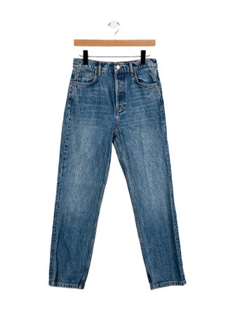 Reformation High-Rise Straight Leg Jeans