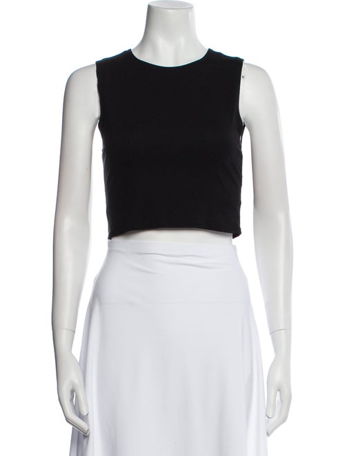 Reformation Crew Neck Sleeveless Crop Top