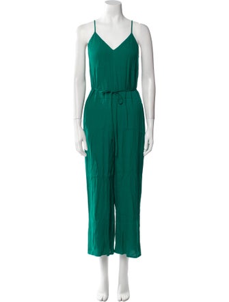 Reformation V-Neck Jumpsuit