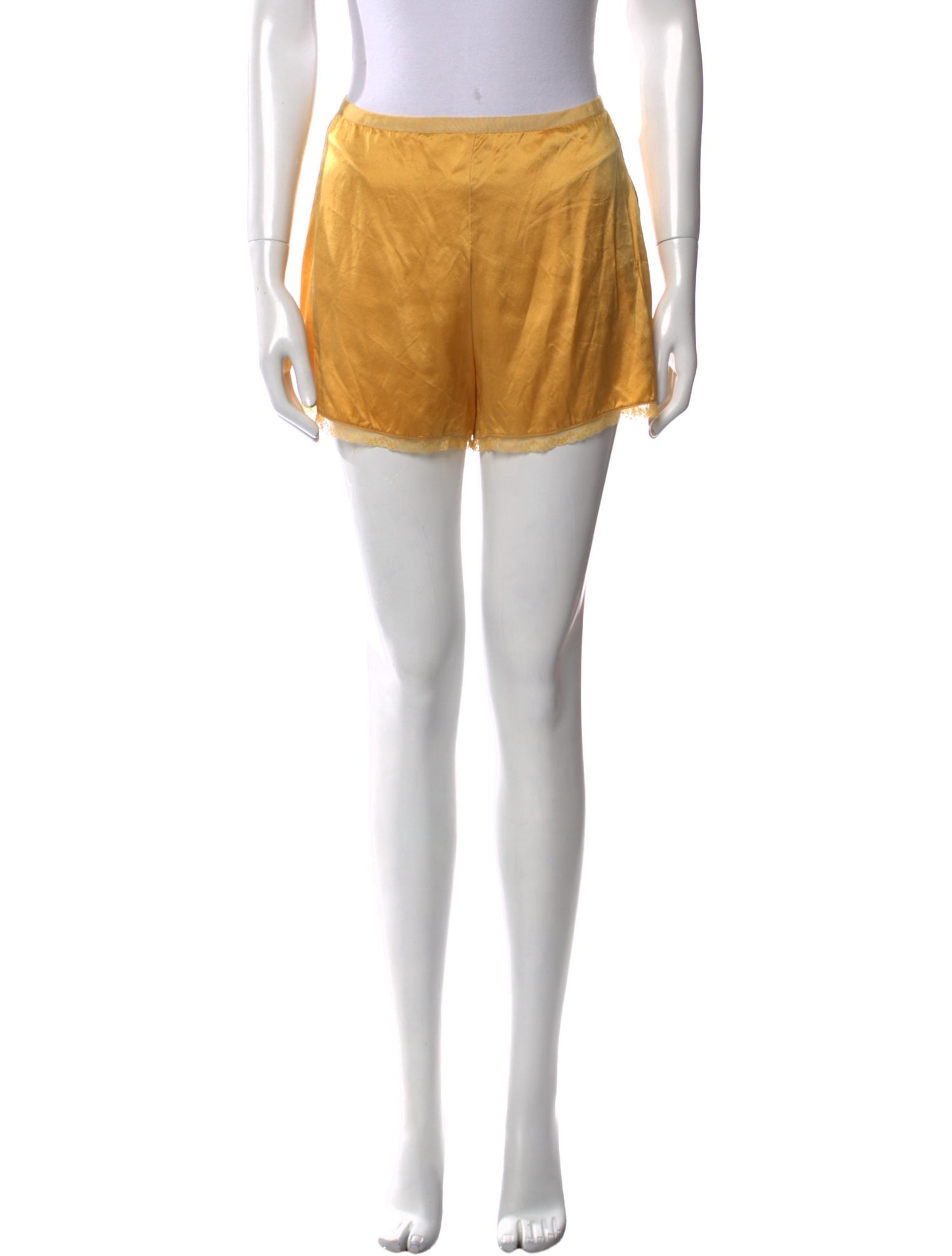 Reformation Silk Mini Shorts