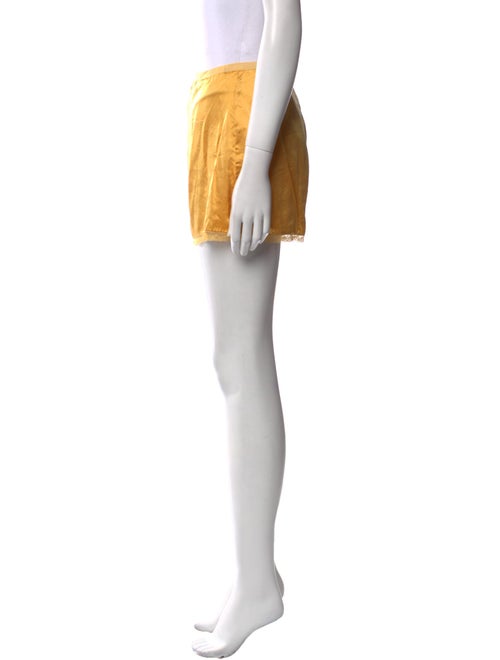 Reformation Silk Mini Shorts