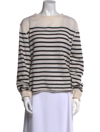 Reformation Cashmere Striped Sweater