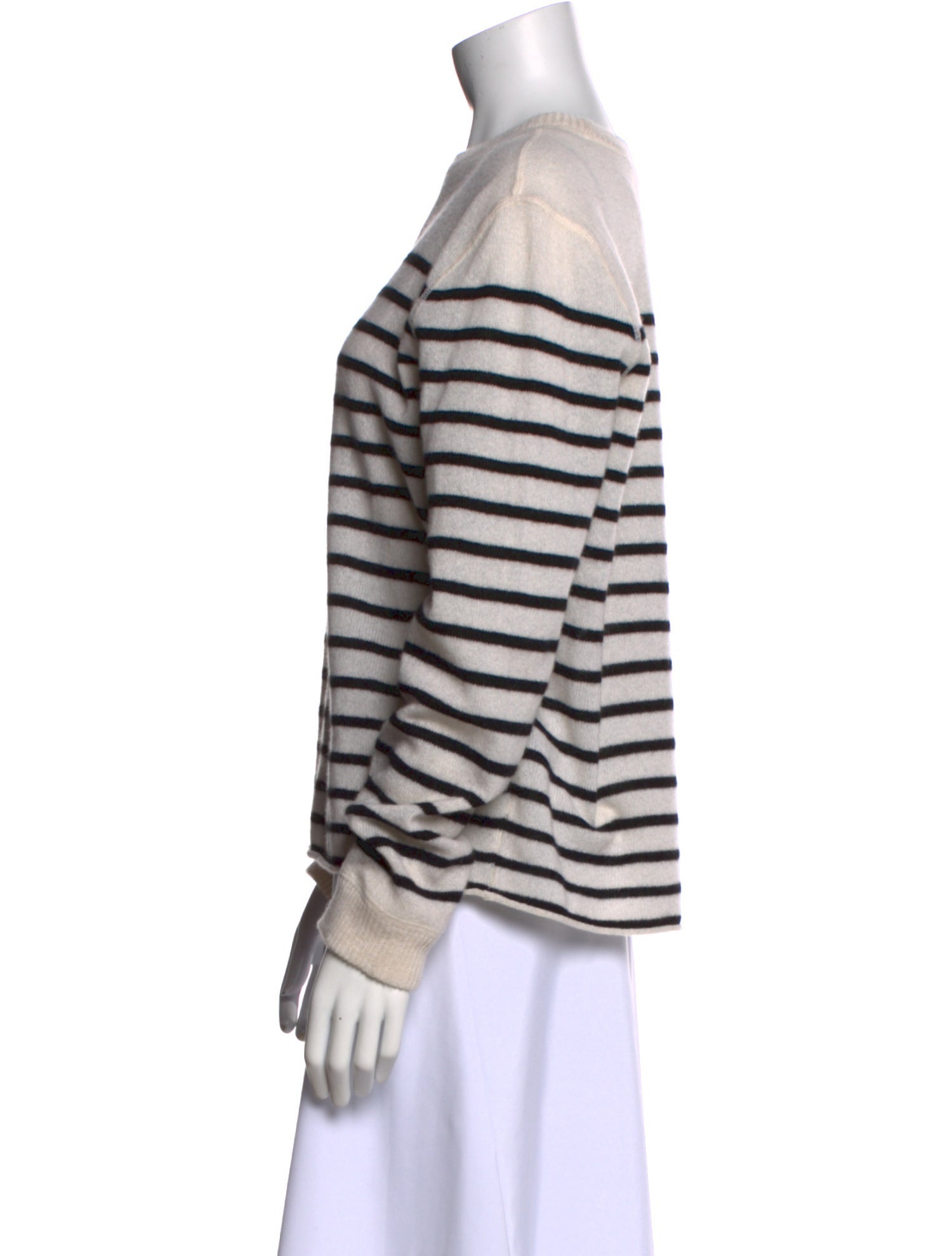 Reformation Cashmere Striped Sweater
