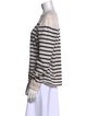 Reformation Cashmere Striped Sweater